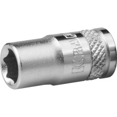 KRAFTOOL FLANK, 1/4″, 6 мм, торцовая головка (27815-06)