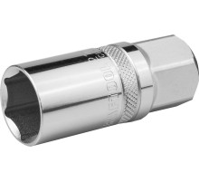 KRAFTOOL 1/2″, 21 мм, свечная торцовая головка с магнитом (27813-21)