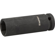 KRAFTOOL FLANK, 1/2″, 17 мм, удлиненная ударная торцовая головка (27942-17)