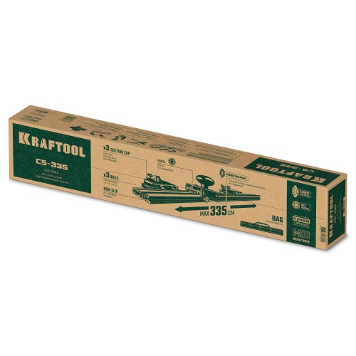 KRAFTOOL CS-335, до 3,35 м, система для сухой резки крупноформатной плитки (33250)