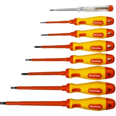 KRAFTOOL Х-Drive Electro, 8 предм, набор высоковольтны х отверток (250088 - H8)