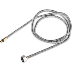 ЗУБР 1/2″, 1.5 м, гайка-штуцер, сильфонная подводка для смесителей с укороченным штуцером (51012-150)