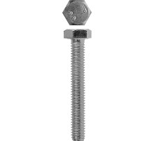 ЗУБР DIN 933, кл. пр. 5.8, M12 х 45 мм, цинк, 3 шт, болт (4-303076-12-045)