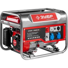 Бензиновый генератор, 2800 Вт, ЗУБР