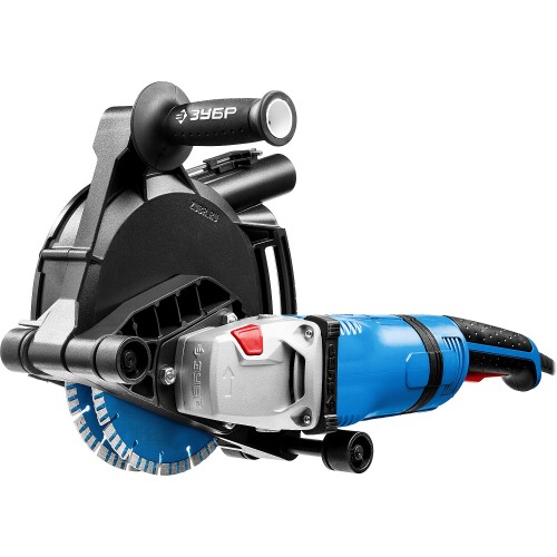 ЗУБР d 180 мм, 2100 Вт, 45 мм, штроборез (бороздодел), метал. ящик, Профессионал (ЗШ-П45-2100 ПВТК)