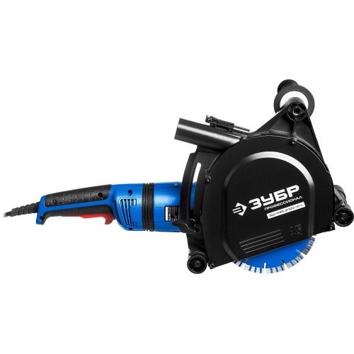 ЗУБР d 180 мм, 2100 Вт, 45 мм, штроборез (бороздодел), метал. ящик, Профессионал (ЗШ-П45-2100 ПВТК)