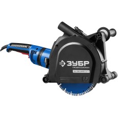 ЗУБР d 230 мм, 2600 Вт, 65 мм, штроборез (бороздодел), метал. ящик, Профессионал (ЗШ-П65-2600 ПВСТК)