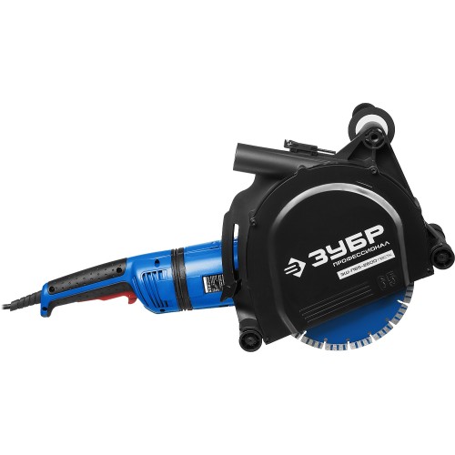 ЗУБР d 230 мм, 2600 Вт, 65 мм, штроборез (бороздодел), метал. ящик, Профессионал (ЗШ-П65-2600 ПВСТК)