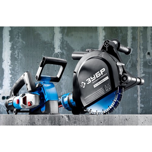 ЗУБР d 230 мм, 2600 Вт, 65 мм, штроборез (бороздодел), метал. ящик, Профессионал (ЗШ-П65-2600 ПВСТК)