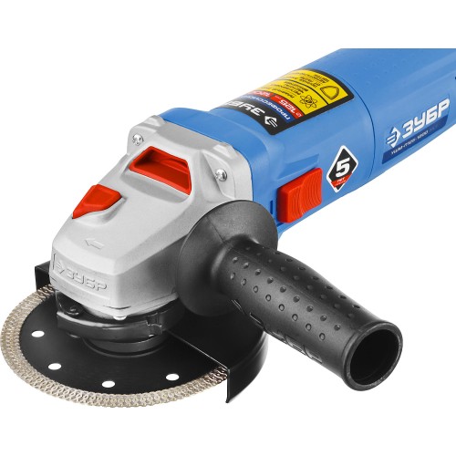 ЗУБР 1200 Вт, d125 мм, УШМ, регулировка оборотов, Профессионал (УШМ-П125-1200 ЭПСТ)