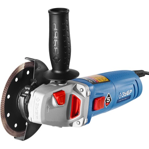 ЗУБР 1200 Вт, d125 мм, УШМ, регулировка оборотов, Профессионал (УШМ-П125-1200 ЭПСТ)