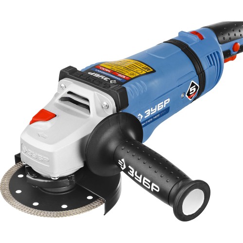 ЗУБР 1400 Вт, d125 мм, УШМ, регулировка оборотов, Профессионал (УШМ-П125-1400 ЭПСТ)