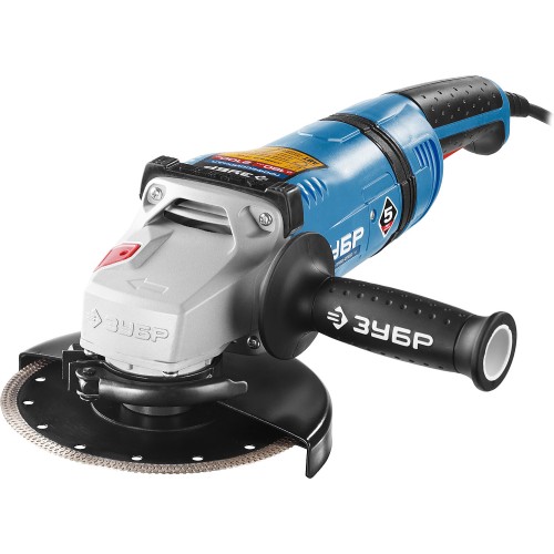 ЗУБР 2100 Вт, d180 мм, УШМ, АВТ, Профессионал (УШМ-П180-2100 ПВ)