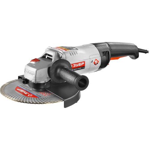 ЗУБР 2100 Вт, d230 мм, УШМ (УШМ-230-2100 ПМ3)