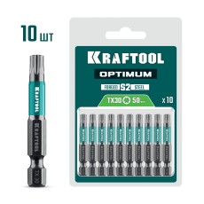 KRAFTOOL OPTIMUM TX 30, 50 мм, 10 шт, биты (26126-30-50-10)