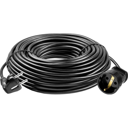ЗУБР ПВС-307-Ш, ПВС, 3 x 0.75 мм2, 50 м, 2500 Вт, силовой удлинитель-шнур (55022-50)