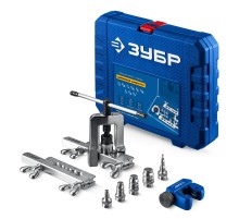 ЗУБР Универсал, дюймовый 1/8 - 3/4″, в кейсе, набор для развальцовки и резки (23615-H10)