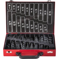 ЗУБР Техник, 370 шт, (1-10 мм), сталь Р4М2, класс В, мет.бокс, набор сверл по металлу (4-29605-H370-M)