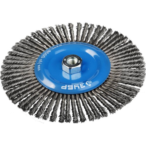 ЗУБР 175 мм, стальная проволока 0.5 мм, щетка дисковая для УШМ (35192-175)