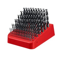 ЗУБР 91 шт, (1-10/0,1 мм), сталь Р4М2, класс В, пласт.бокс, набор сверл по металлу (29605-H91)