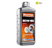 KRAFTOOL SAE 80W-90, 1 л, минеральное трансмиссионное масло (41530-1)