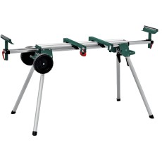 KRAFTOOL MSA-1200 U, (1120-2650)х765х970 мм, алюминиевый мобильный стол для торцовочных пил с ручкой и колесами (38782-2)