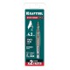 KRAFTOOL STEP POINT, d 4.2 х 83 мм, сверло по металлу для винтовёртов и шуруповертов IMPACT READY (29653-4.2)