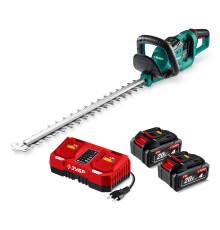 ЗУБР 40 В (2x20В), 610 мм, 2 АКБ LMS (4 Ач), кусторез аккумуляторный бесщеточный (КРА-4061-42)