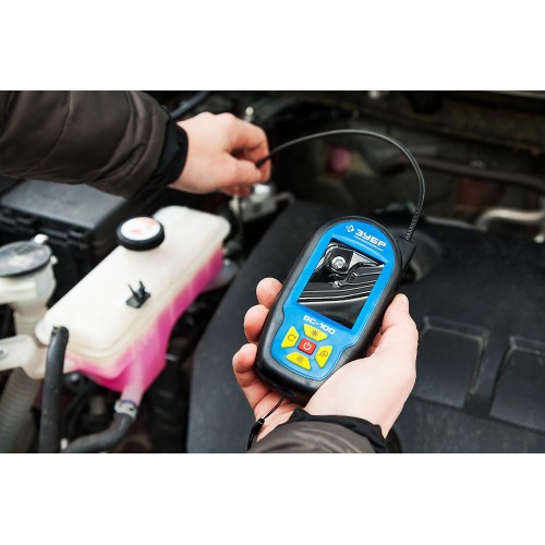 ЗУБР ВС-100, 2,7″, 9 мм, 0,6 м, видеоскоп, Профессионал (45355)