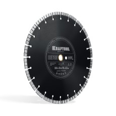 KRAFTOOL BETON 500 мм (25.4/20 мм, 12х4.0 мм), алмазный диск (36686-500)
