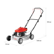 ЗУБР 510 мм, 3.5 л.с., бензиновая газонокосилка (ГКБ-510)