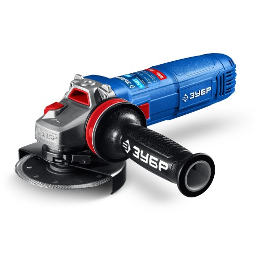 ЗУБР 1800 Вт, d125 мм, УШМ, регулировка оборотов, фланец ″МИГ″, Профессионал (УШМ-П125-1805 ЭПСТ)