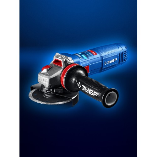 ЗУБР 1800 Вт, d125 мм, УШМ, регулировка оборотов, фланец ″МИГ″, Профессионал (УШМ-П125-1805 ЭПСТ)