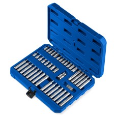 ЗУБР СБ-42, 42 шт (HEX, TX, SPLINE) хвостовик 10 мм под квадрат 1/2″ набор специальных бит (26551)