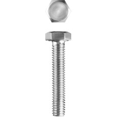 ЗУБР ГОСТ 7798-70, кл. пр. 5.8, M20 х 100 мм, цинк, 5 кг, болт (303080-20-100)