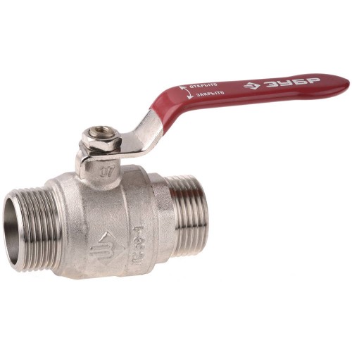 ЗУБР d 1/2″, ″папа-папа″, шаровой кран (51352-N-1/2)