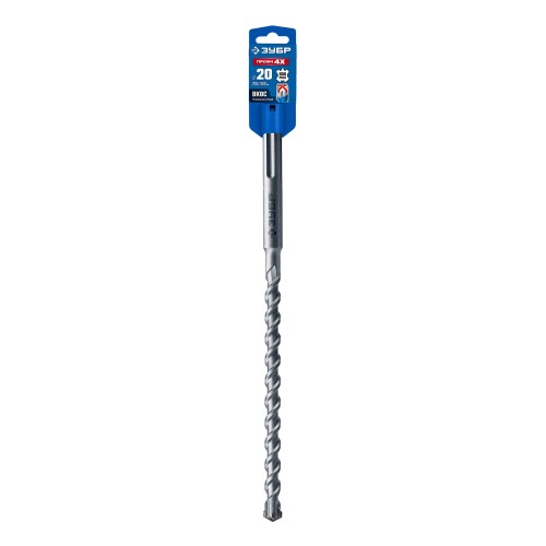 ЗУБР ПРОФИ-4Х 20x250/360 мм, SDS-max бур, ПРОФЕССИОНАЛ (29350-250-20)