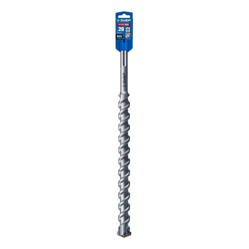 ЗУБР ПРОФИ-4Х 28x410/520 мм, SDS-max бур, ПРОФЕССИОНАЛ (29350-410-28)