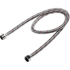 ЗУБР 1/2″, 1 м, гайка-штуцер, гибкая подводка для воды (51005-G/S-100)