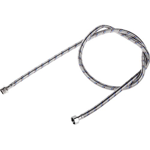 ЗУБР 1/2″, 1.5 м, гайка-штуцер, гибкая подводка для воды (51005-G/S-150)