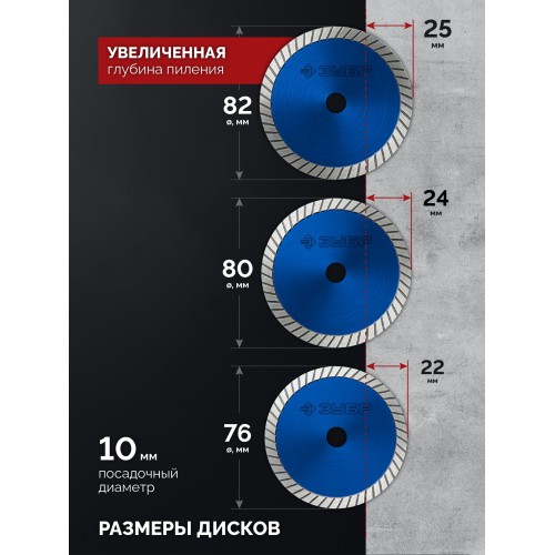 ЗУБР 20 В, d82 мм, 1 АКБ LMS (2 А·ч), редукторная мини-УШМ, сумка, Профессионал (AB-80-700-21)