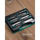 KRAFTOOL GRAND-6 набор стамесок-долот с двухкомпонентной рукояткой, 6 шт