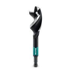 KRAFTOOL 3-Wave d18 мм, трехзаходное сверло по дереву с резьбовым центрующим острием (29513-18)