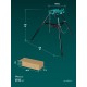 KRAFTOOL TRIBENCH, 1/8″-6″, цепные трубные тиски на треноге (32613-6)