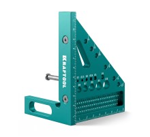 KRAFTOOL 3D Square, 5-в-1, высокоточный алюминиевый угольник для 3D заготовок (3446)