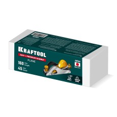 KRAFTOOL А60 1/2 Premium Rabbet LowAngle, 160 x 45 мм, металлический рубанок 18529)
