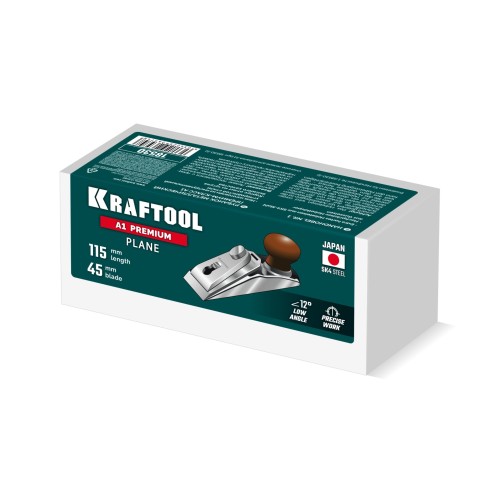 KRAFTOOL А1 Premium 140 x 42 мм, металлический рубанок (18530)