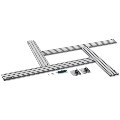 KRAFTOOL KRAFTFLEX MFS-700-1000 мм, 4шт, шаблон фрезерный в комплекте с 2 упорами (32810)