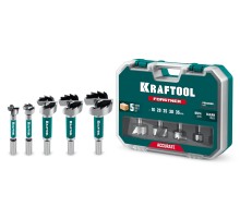 KRAFTOOL FORSTNER 5шт (d16-35 мм), набор cверл Форстнера (29950-H5)