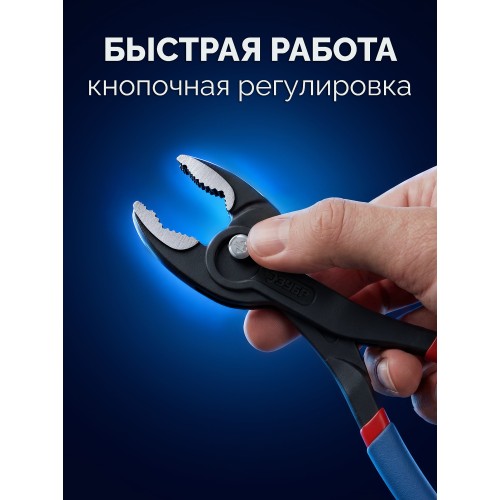 ЗУБР ЗАХВАТ-2, 200 мм, клещи захватные, Профессионал (22442-20)